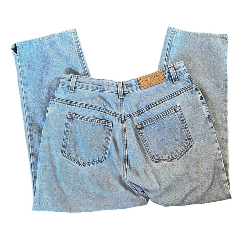 Vintage Liz Claiborne Lizwear Light Wash High Rise Classic Fit Jean Capri's